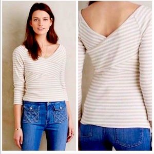 Anthropologie - Deletta Marin striped top